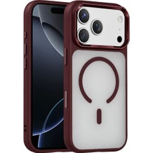 Svoria Store    iPhone 18 Pro Max/17 Pro Max Prime Magsafe Kapak - Bordo