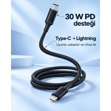 Marsilyan Pd Hızlı Şarj Destekli LED Göstergeli Lightning Kablo