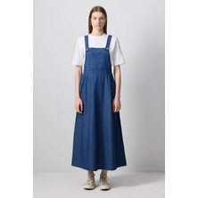 Touche Prive Denim Efektli Pileli Jile