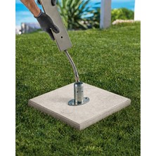 Colortap Bahçe Çeşmesi Beton Tabanı - Beyaz