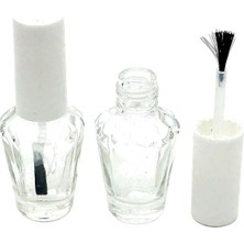 D&B Boş Oje Şişesi 10 ml (5 Adet) Kare Uzun Boş Şişe