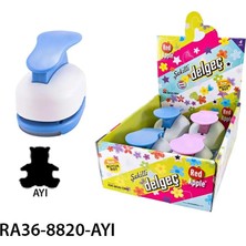 Tr Apple Şekilli Mega Boy Delgeç/şekilgeç 4.3 cm Ayıcık