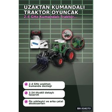 Eco Lounge 2.4 Ghz Frekanslı Uzaktan Kumandalı Oyuncak Traktör, Çocuk Model Araç Seti BX-316273