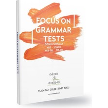 Ankara Dil Akademisi Focus On Grammar Tests YDS Hazırlık Kitabı 298 Sayfa Mesleki Hazırlık