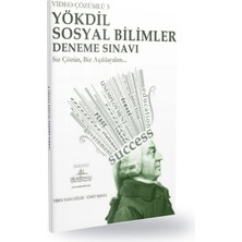 Ankara Dil Akademisi 5 YÖKDİL Sosyal Bilimler Deneme Sınavı Video Çözümleri ile 172 Sayfa