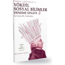 Ankara Dil Akademisi Video Çözümlü 5 YÖKDİL Sosyal Bilimler Deneme Sınavı-2