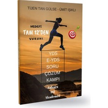 Ankara Dil Akademisi Ümit Işıklı YDS/EYDS Soru Çözüm Kampı Kitabı Üniversite Hazırlık İçin 197 Sayfa İngilizce