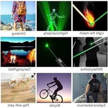 Vionna USB Şarjlı Yeşil Lazer Pointer, 5 Km Menzilli ve Kaliteli