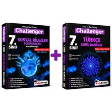 Kafa Dengi 7.sınıf Challenger Sosyal Bilgileri Soru Bankası + Kafadengi 7. Sınıf Challenger Türkçe Soru Bankası