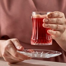 Vionna Paşabahçe Elysıa Çay Bardağı 170 cc 6 Pencerelı Hediyelik Kutu