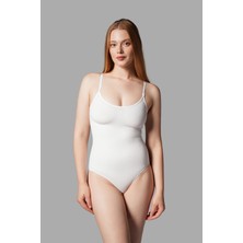 Marchè Bien Seamless Zıbın Korse Çıtçıtlı Body 2 Beden Incelten Toparlayıcı Push Up Etkili Karın Bel Göbek Sıkılaştırıcı Kadın Body Korse 9051 Siyah