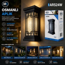 Str Store IP66 50.000 Saat LED Ömrü 22W Osmanlı LED Aplik Duvar Lambası ARS-348952