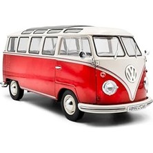Mythriva 1:18 Vw T1 21 Windows Kırmızı/beyaz