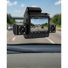 Str Store Araç Ön Arka Iç Kamera Sistemi Full Hd Hareket Sensörlü Kayıt Cihazı