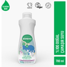 Siveno %100 Doğal Çamaşır Suyu Bitkisel Lavanta 700 ml Konsantre Tüm Yüzey ve Kumaşlarda Güçlü Temizlik