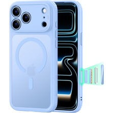 Esr iPhone 17 Pro - 18 Pro Uyumlu Kamera Kontrollü Manyetik Hibrit Kılıf - Açık Mavi