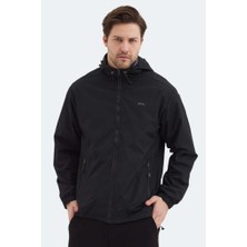 Slazenger Ofans Erkek Siyah Yağmurluk ST21JE060-500