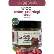 Üzüm Çekirdeği Tozu 150 G Cam Kavanoz - Doğal , Katkısız , Koruyucusuz , Premium