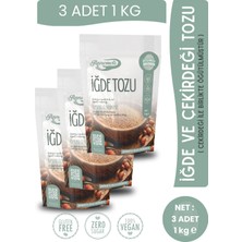 3 kg Iğde ve Çekirdeği Tozu ( Iğde Unu) % 100 Doğal Günlük Taze Öğütülür