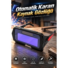 Orient Kaynak Maskesi Otomatik Kararan Kaynakçı Gözlüğü Darbelere Dayanıklı PC + ABS Yapı