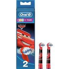 Oral-B Şarjlı Diş Fırçası  Çocuk Yedek Başlık Cars 2'Li Ekstra Yumuşak
