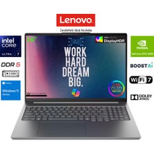 Lenovo Ideapad Pro 5 Intel Core Ultra 7(Yapay Zeka DESTEKLI)255H 16GB 2tb SSD RTX5050 W11 Home 15.6" OLED Taşınabilir Bilgisayar 83JM0014TR Prestij