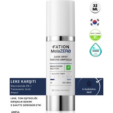 Fatıon Melazero Dark Spot Toning Ampoule - Aydınlatıcı Ampul 32ML