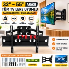 Eyepc Tv Askı Aparatı Metal 32'' 40" 42" 43" 50" 55" Inç 80 cm 145 cm  Ekran Boyutu