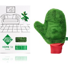 Greenway Green Fiber Home S9 Twist Ovalama Eldiveni Yeşil