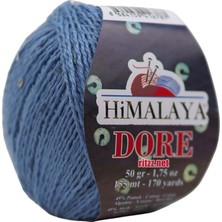 Himalaya Dore 61412 Mavi - Gümüş Pullu