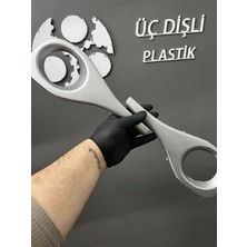 Renault Megan2 Sis Farı Çerçevesi Sağ Sol Set 3D Baskı Alüminyum Gri 3D Baskı