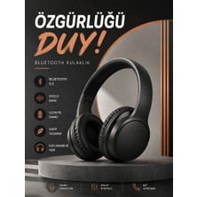 Str Store Kulak Üstü Bluetooth Kulaklık Ayarlanabiilir Uzun Pil Ömrü Kablosuz 5.0 Bluetooth