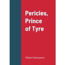 Step Kitap Pericles, Prince Of Tyre