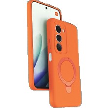 Dorasan Xiaomi Redmi 15 4g Regal Magsafe Standlı Kapak - Turuncu