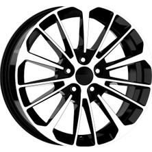 Rc 15 Inç 5X98 Egea Uyumlu Siyah Elmas Kesim Jant Modeli (4 Adet)