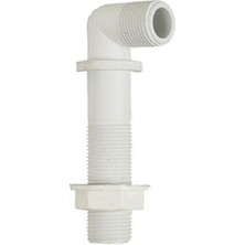 Ennalbur Klozet Temiz Su Giriş Dirseği 5,2 cm 3/8 Endüstriyel Kullanıma Uygun Dayanıklı Parça