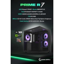Game Garaj Prime R7 Amd R5 7500F 16GB RTX5060TI 32GB Ram 1tb SSD Freedos Oyuncu Oem Paket