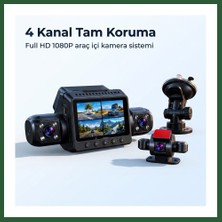 Bezos 9720 Araç Kamerası ? 4 Kamerali Bzst