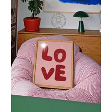 Des Vu Print Love Poster, Çerçevesiz Pinterest Coquette Temalı Poster