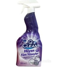 Q Clean Hijyen Temizlik Tüm Yüzeyler 750 Ml T-944 9443