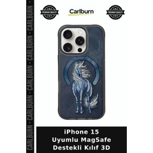 Carlburn iPhone 15 Uyumlu Magsafe Destekli Kılıf 3D Telefon Kapağı Cep Kabı Mobil Aksesuar