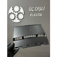 Renault Megan2 Ön Cam Izgarası Sensör Yuvasız Siyah Renk 3D Baskı