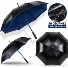 Toptancı Amca 8 Telli Otomatik Kalın Su Itici Kumaşlı Samuray Şemsiye Askı Kılıflı 118 cm