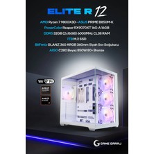 Game Garaj Elite R12 Amd R7 9800X3D RX9070XT 32GB Ram 1tb SSD 360MM Sıvı Soğt Freedos Oyuncu Oem Paket