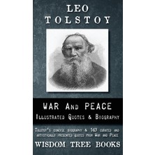Step Kitap War And Peace: Illustrated Quotes And Tolstoy's Biography
