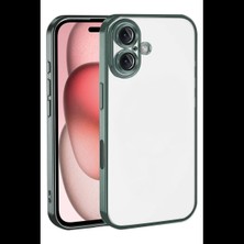 Apple iPhone 17 Razer Lensli Silikon - Yeşil