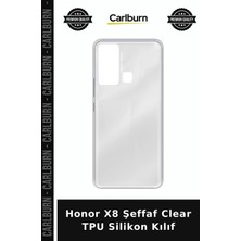 Carlburn Honor X8 Şeffaf Clear Tpu Silikon Kılıf Mobil Aksesuar Akıllı Telefon Cep Kılıfı