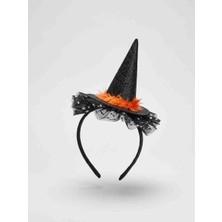 Liliza Accessories Cadılar Bayramı Şapkalı Yıldız Tüllü Taç