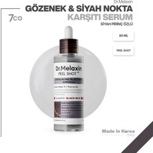 Dr. Melaxin Siyah Pirinç Özlü | Gözenek & Siyah Nokta Karşıtı | Arındırıcı Peeling Serum 80ml