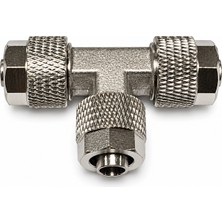 Expflex 8/6 mm Somunlu Te Pnömatik Bağlantı